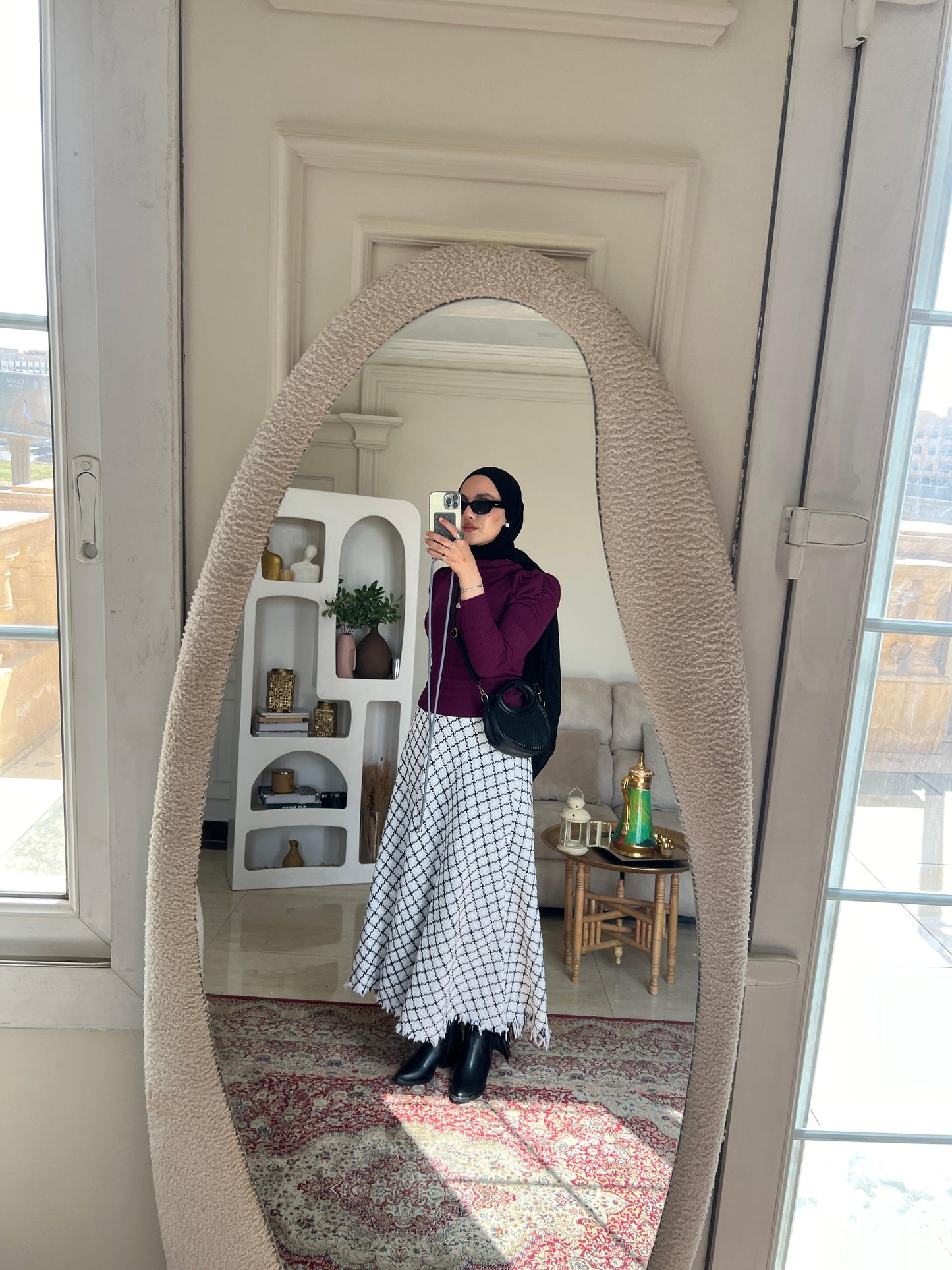 Booklet Plaid Winter Skirt