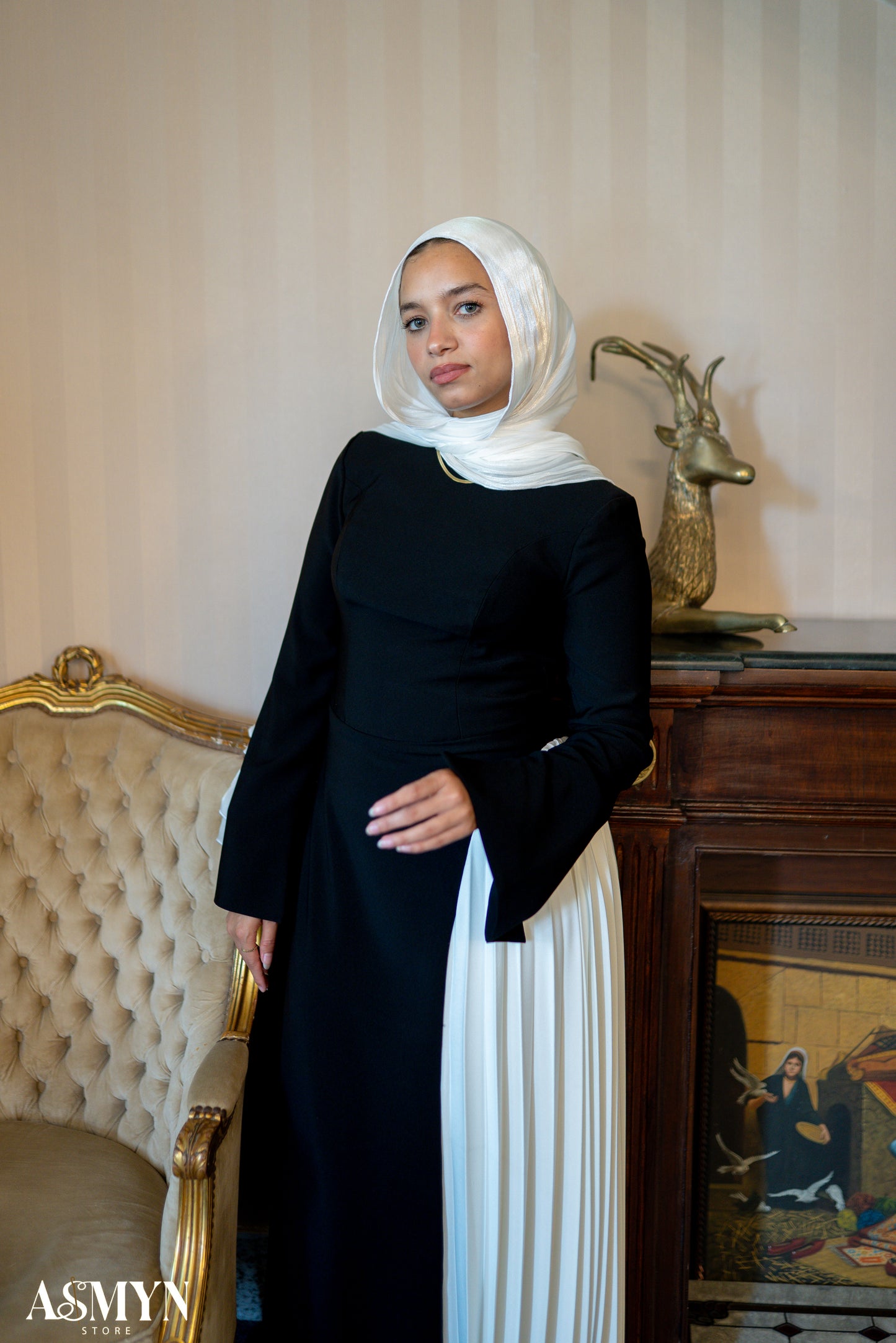 Black Angelica Soiree Dress