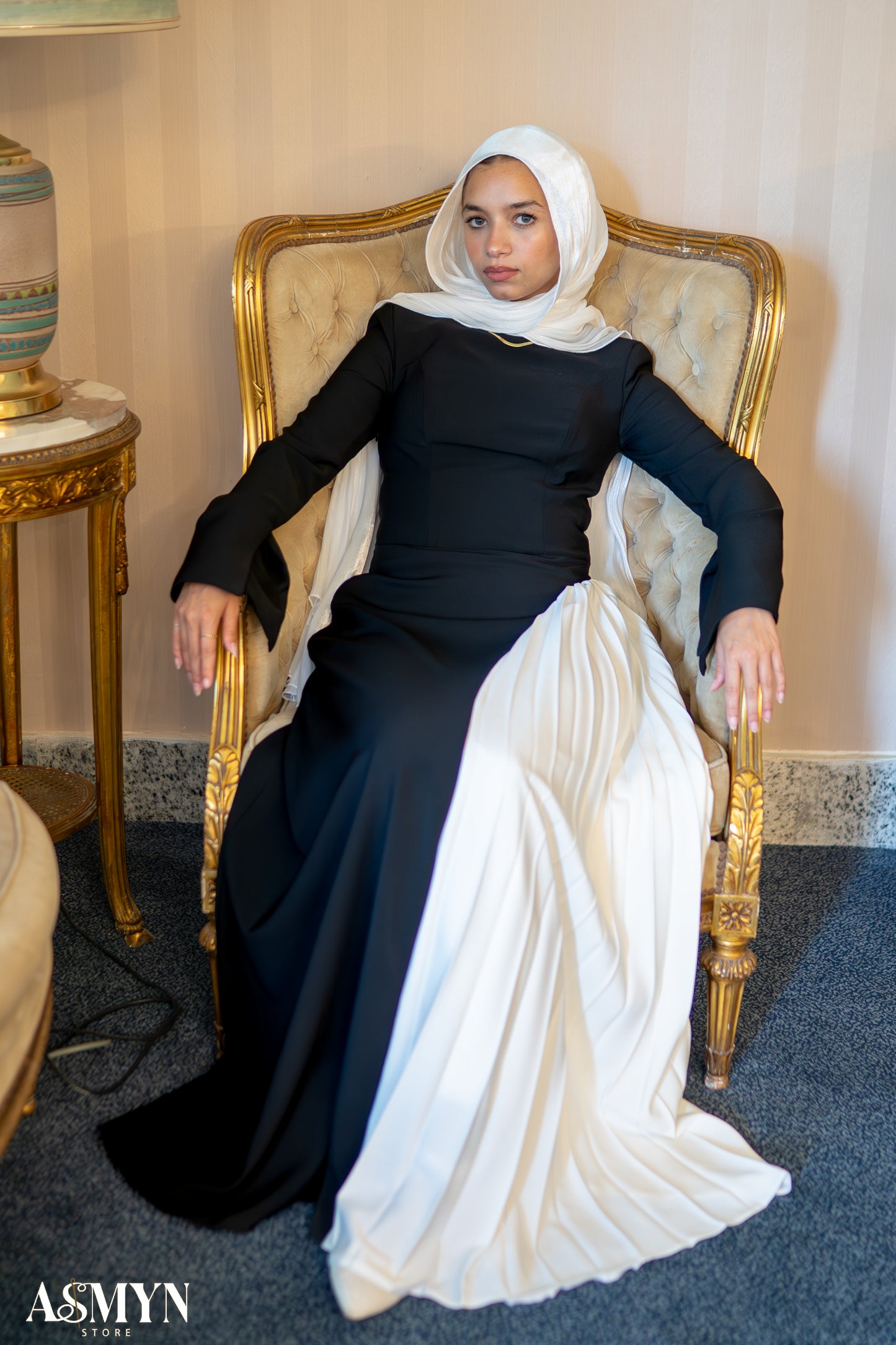 Black Angelica Soiree Dress