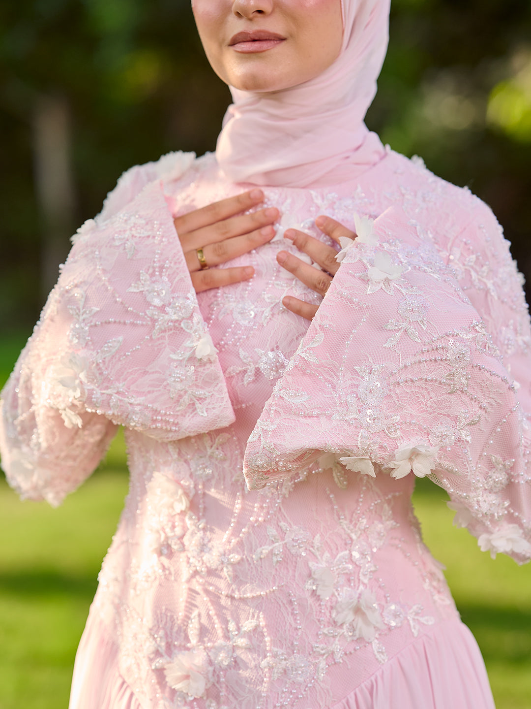 Flourish Dress pink