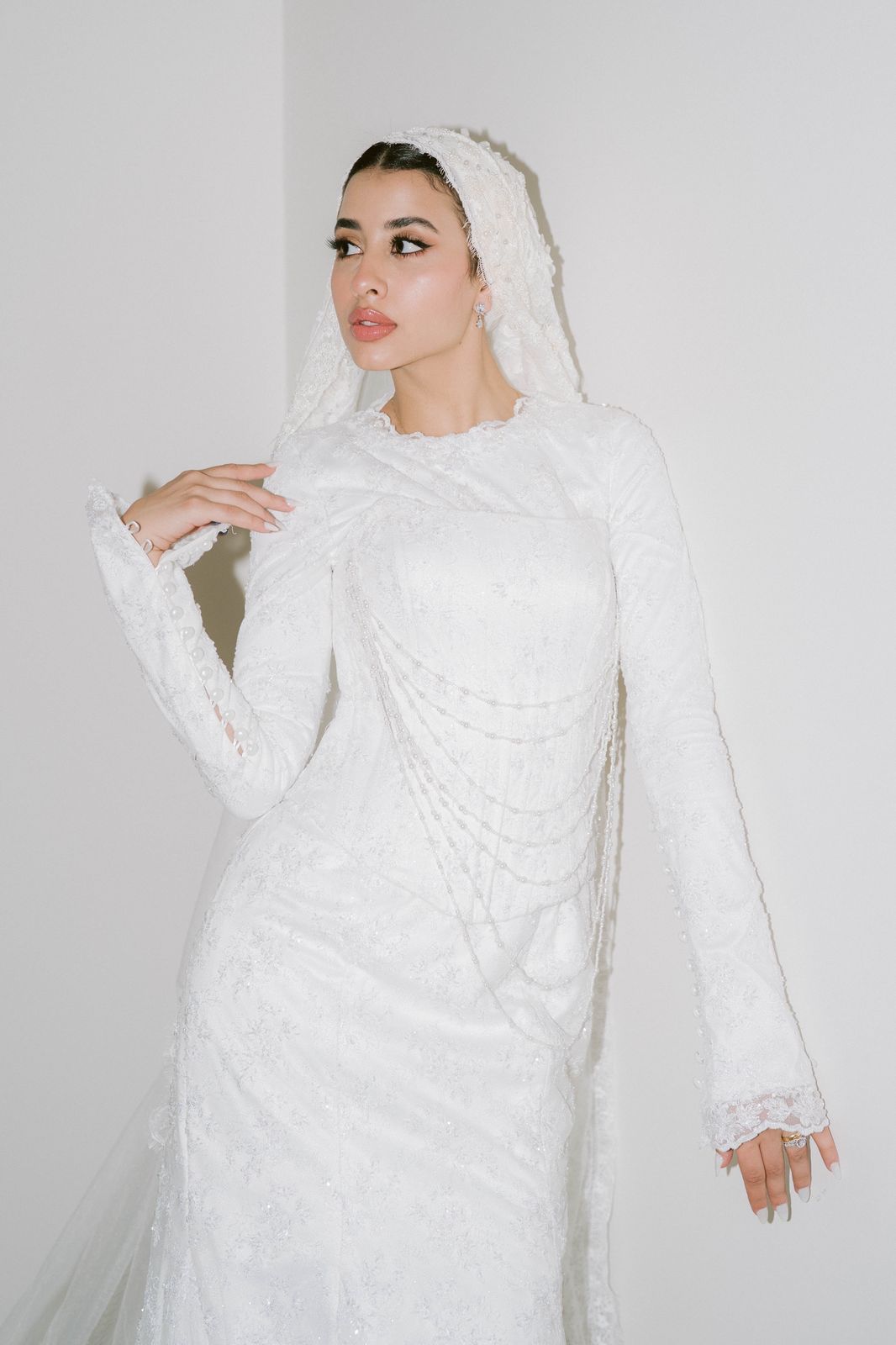 Lace Corset Mermaid Wedding Dress