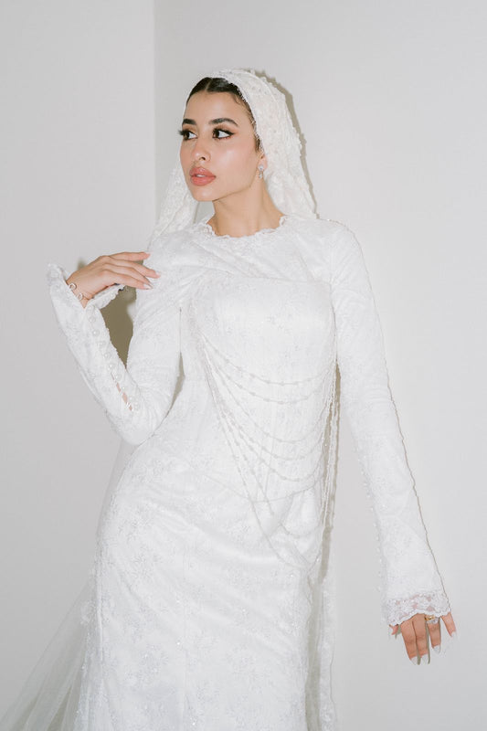 Lace Corset Mermaid Wedding Dress