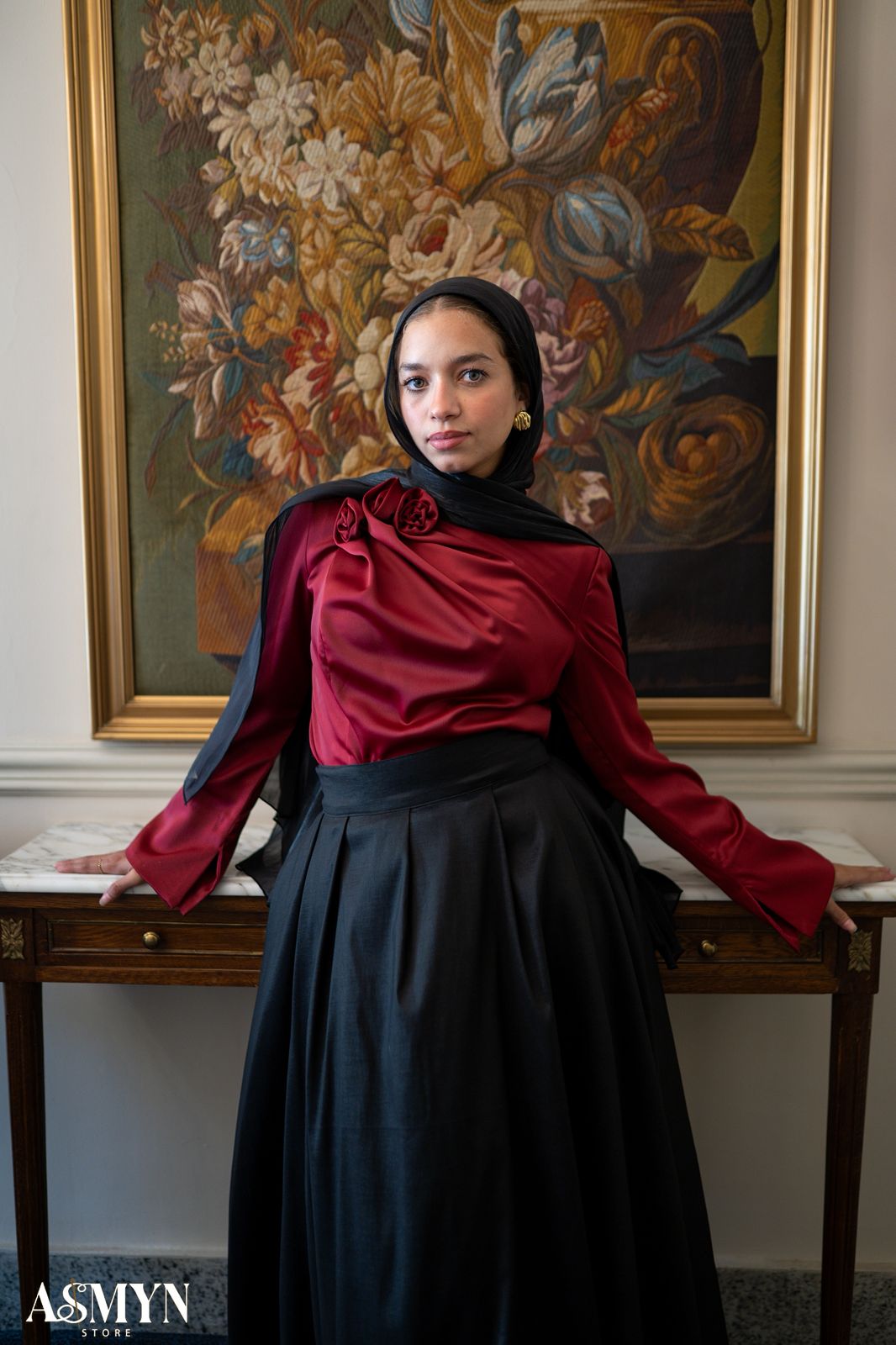 Black Cloche Soiree Skirt