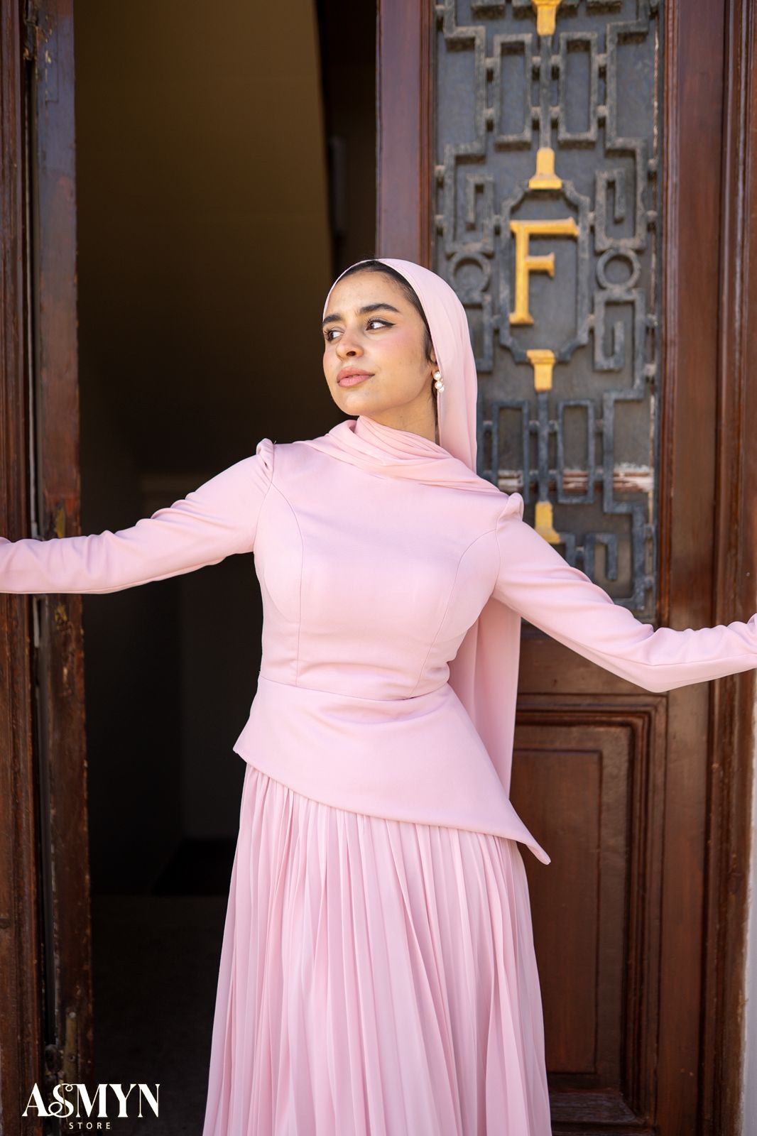 Cashmere Corset Soiree Dress Set