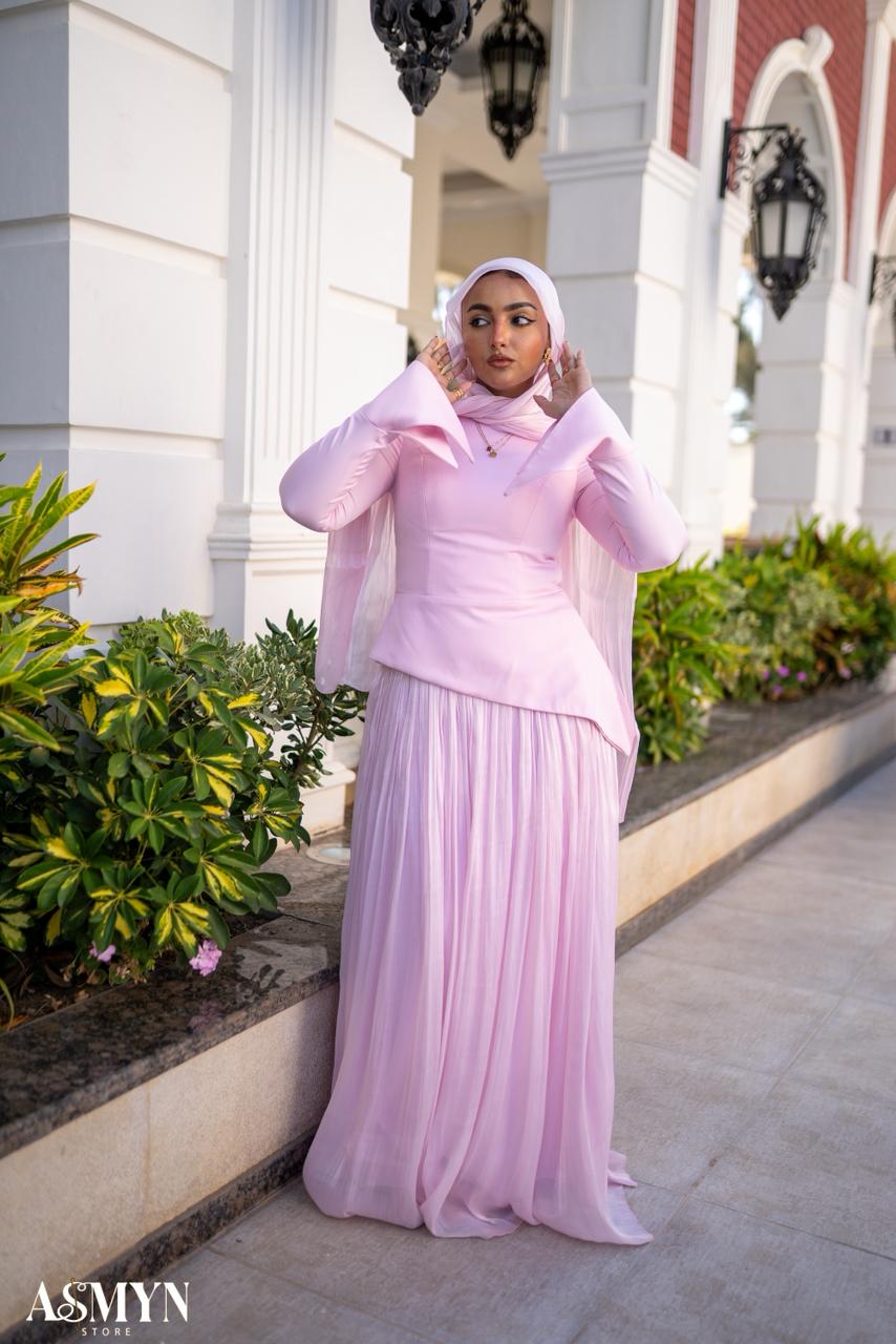 Rose Corset Soiree 2-pieces Dress Set