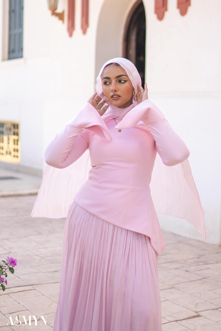 Rose Corset Soiree 2-pieces Dress Set