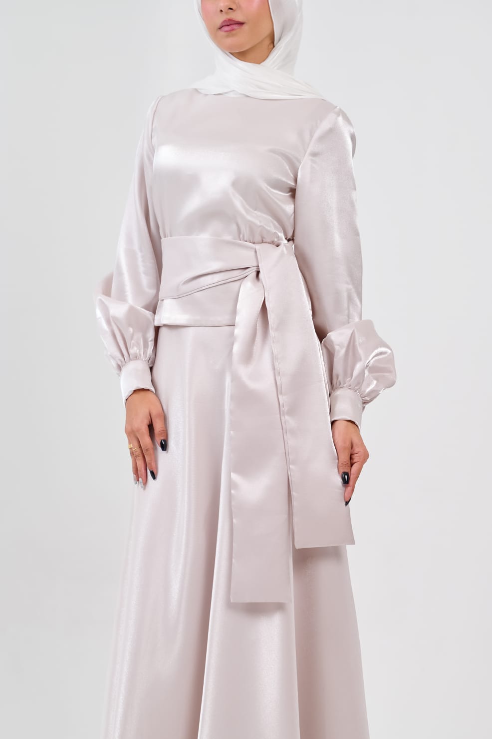 Shadow & Shine Soiree Set in Powder Pink