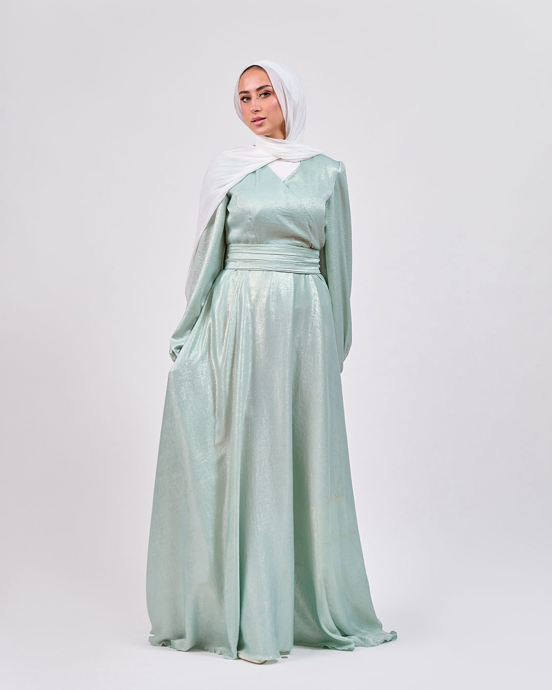 The Simply Soft Dress in Mint