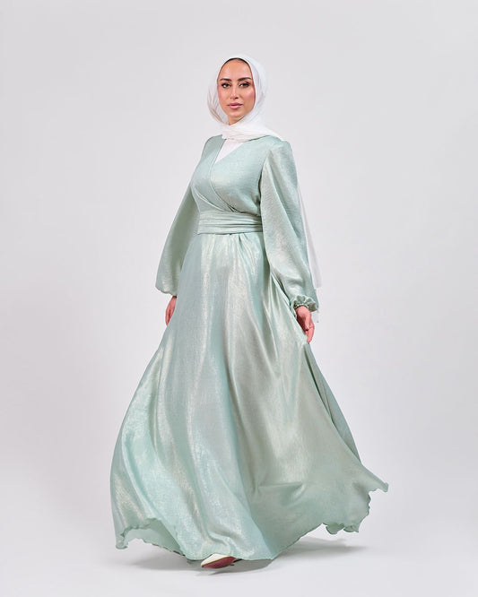 The Simply Soft Dress in Mint