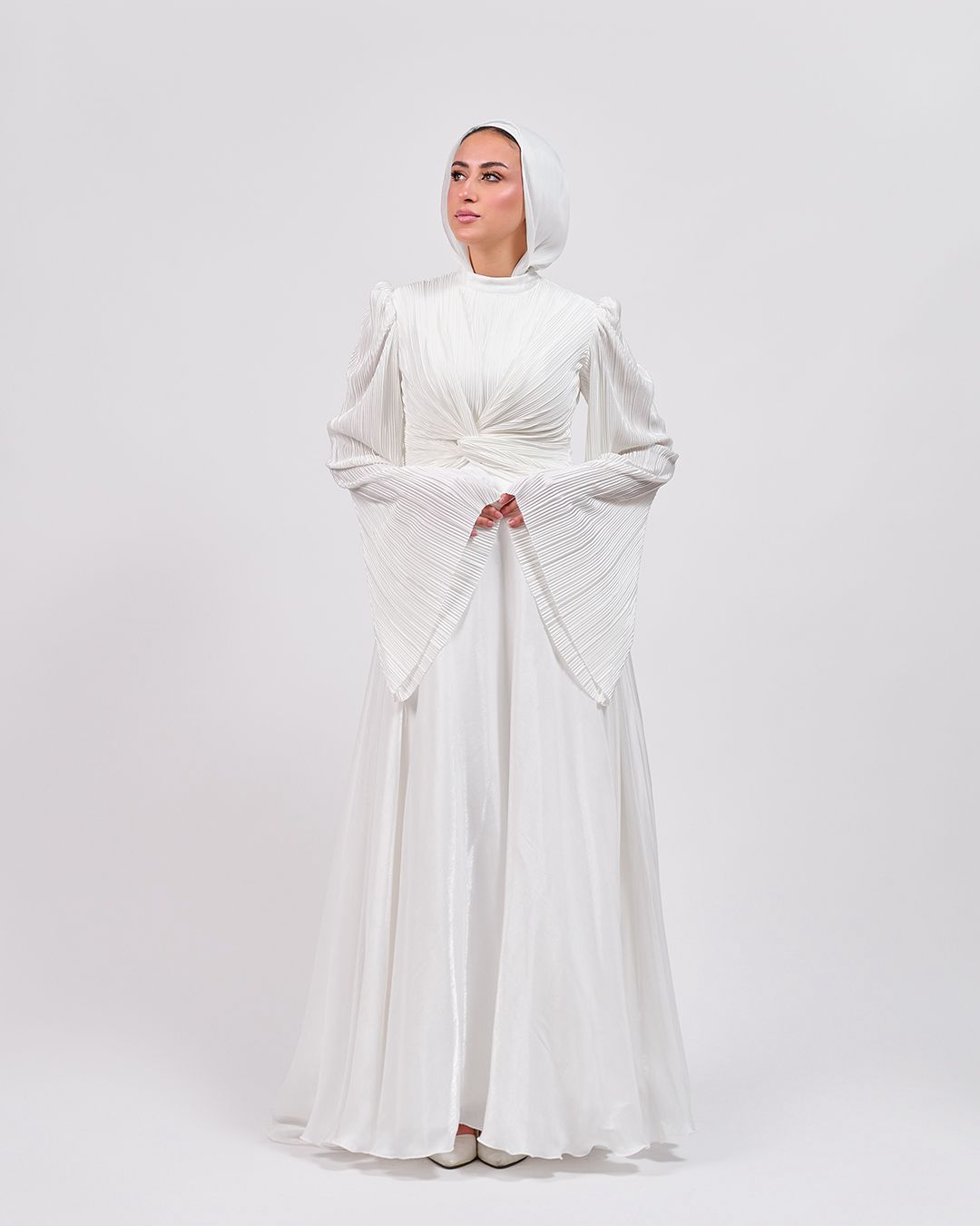 The Pure Charm Dress in Off White