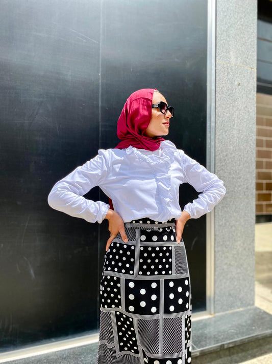 Off-white Ruffles Classic Blouse