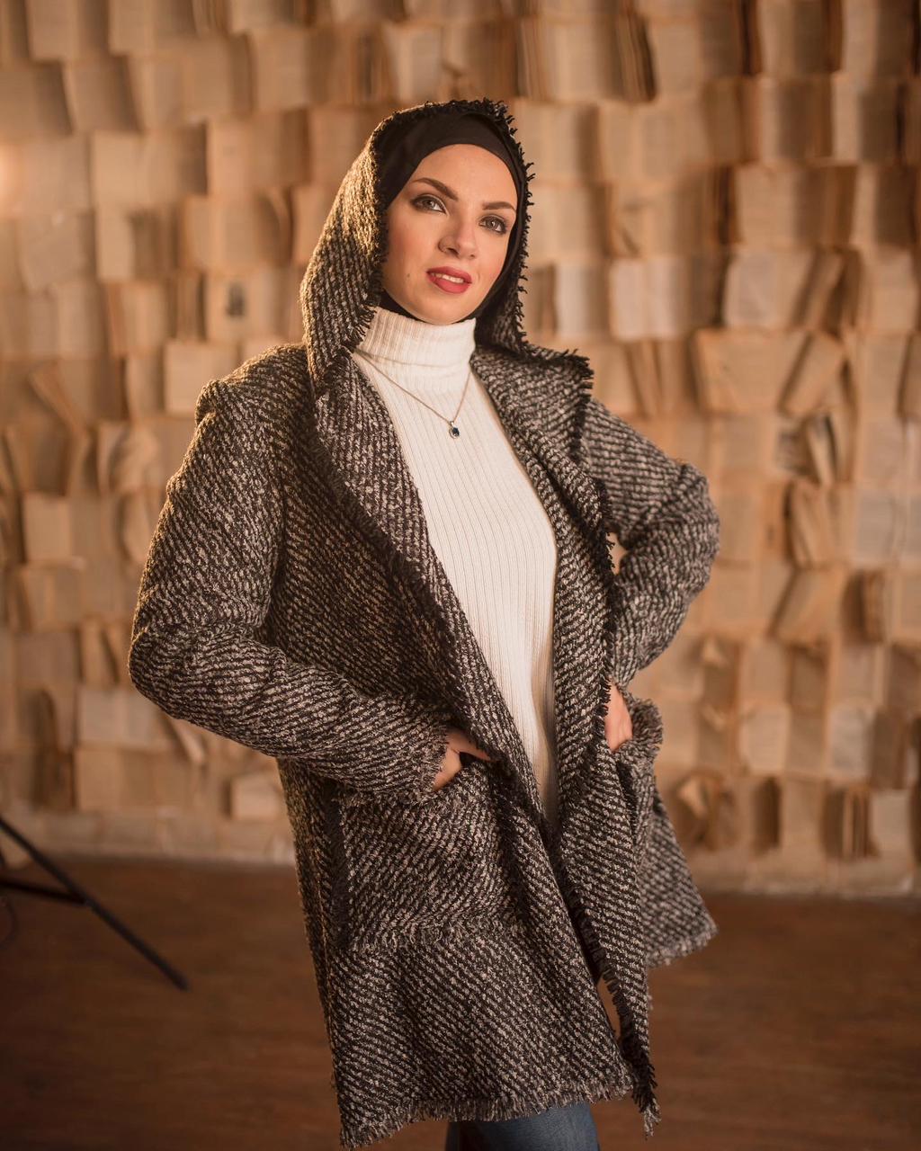 Gray Wool Winter Cardigan