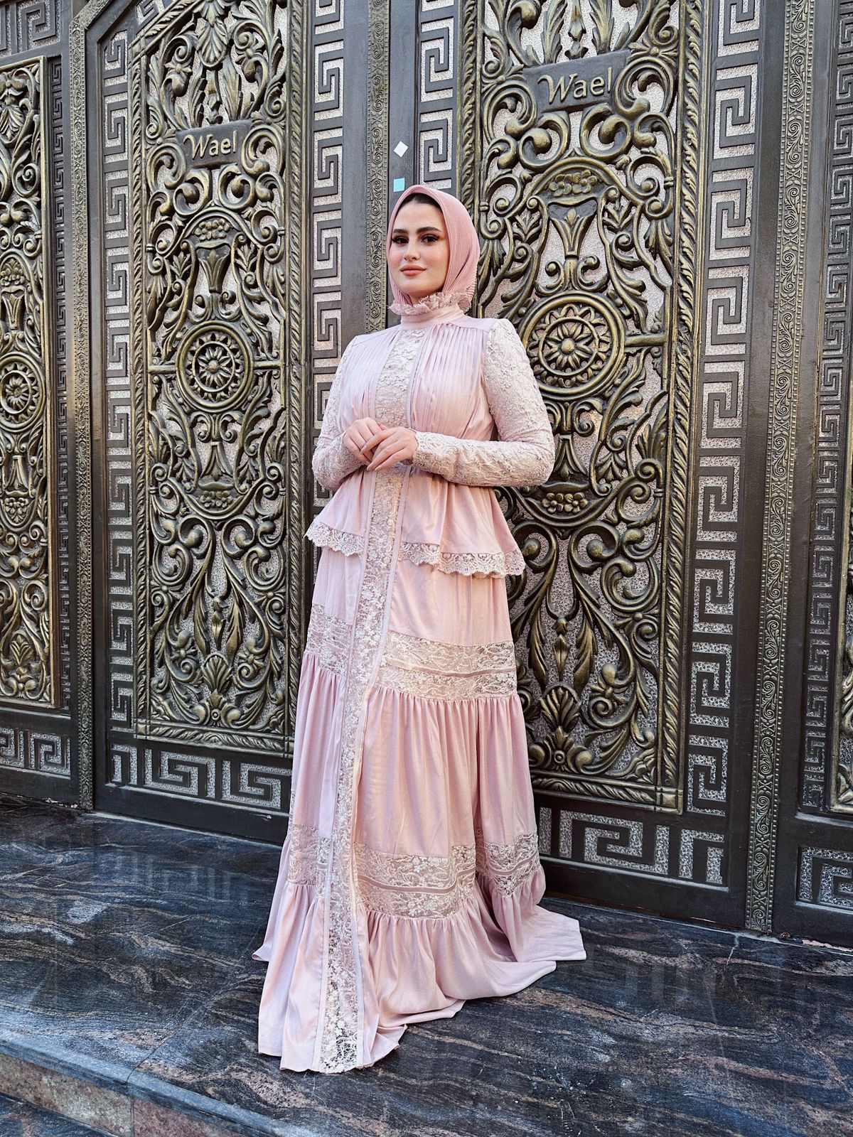 Rose Vintage Soiree Dress