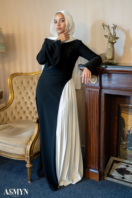 Black Angelica Soiree Dress