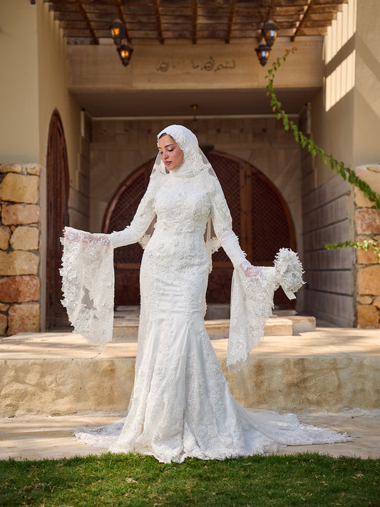 Enchanted Lace Bridal Dress