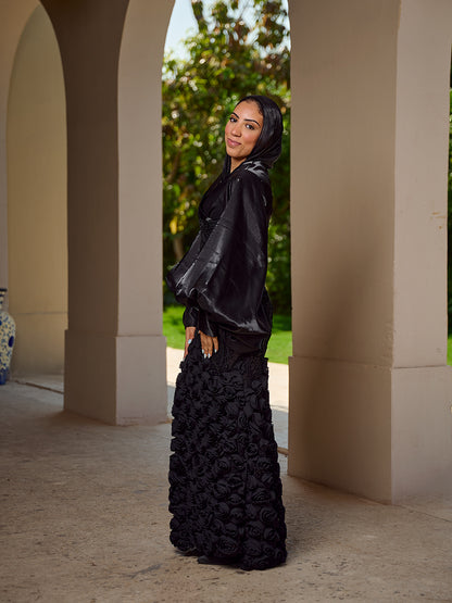 Roselle dress black