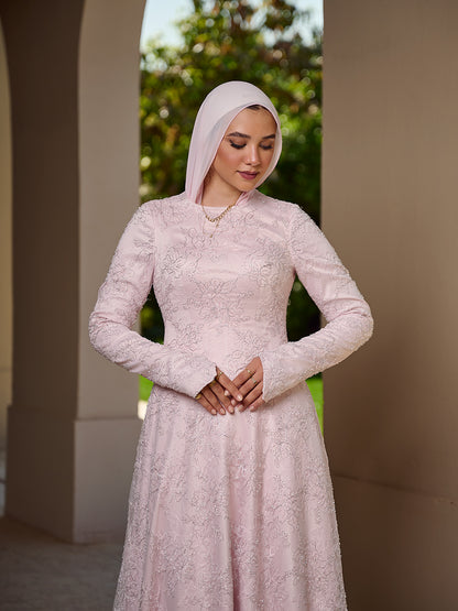 The grace lace dress  pink
