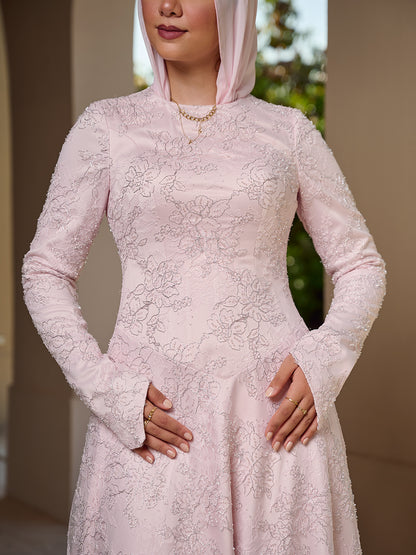 The grace lace dress  pink