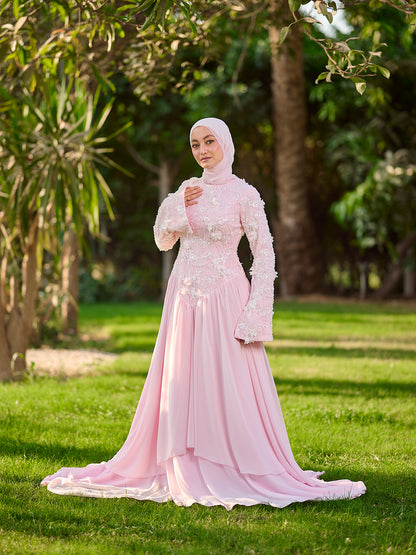 Flourish Dress pink