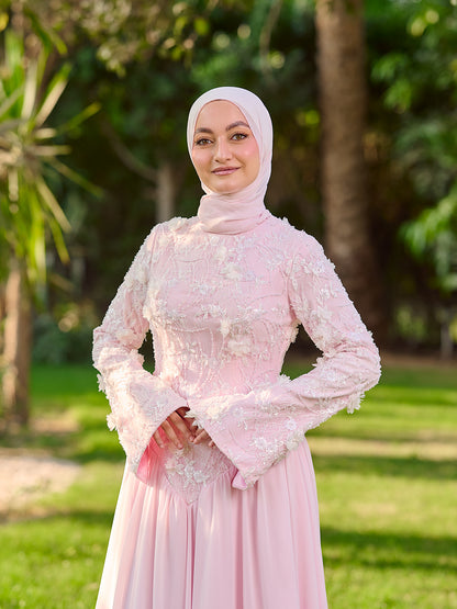 Flourish Dress pink