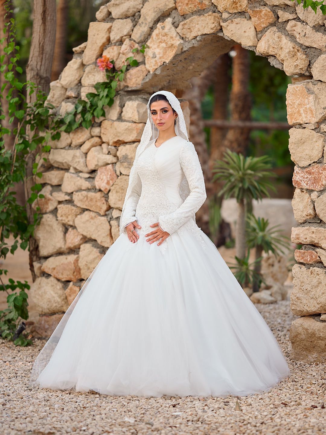 Ornate Lace Bridal Dress