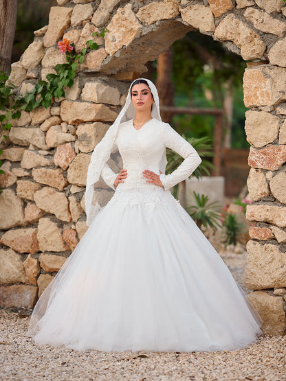 Ornate Lace Bridal Dress