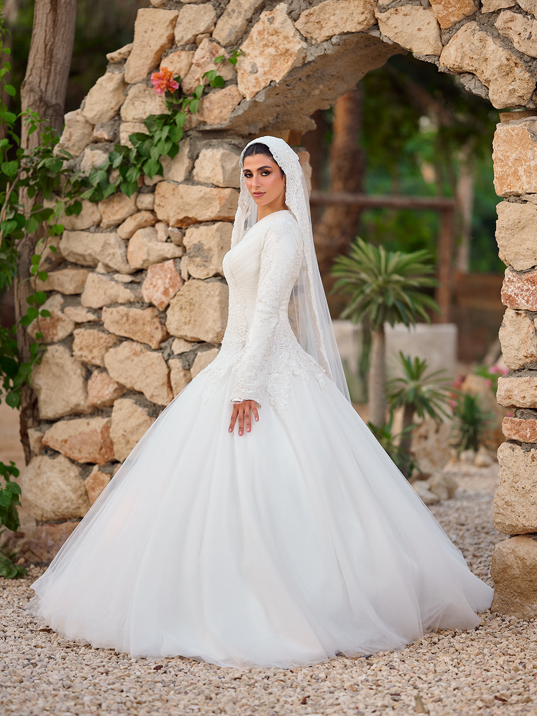 Ornate Lace Bridal Dress
