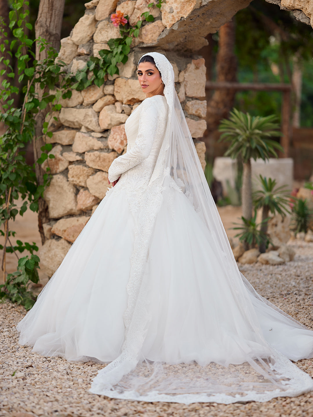 Ornate Lace Bridal Dress
