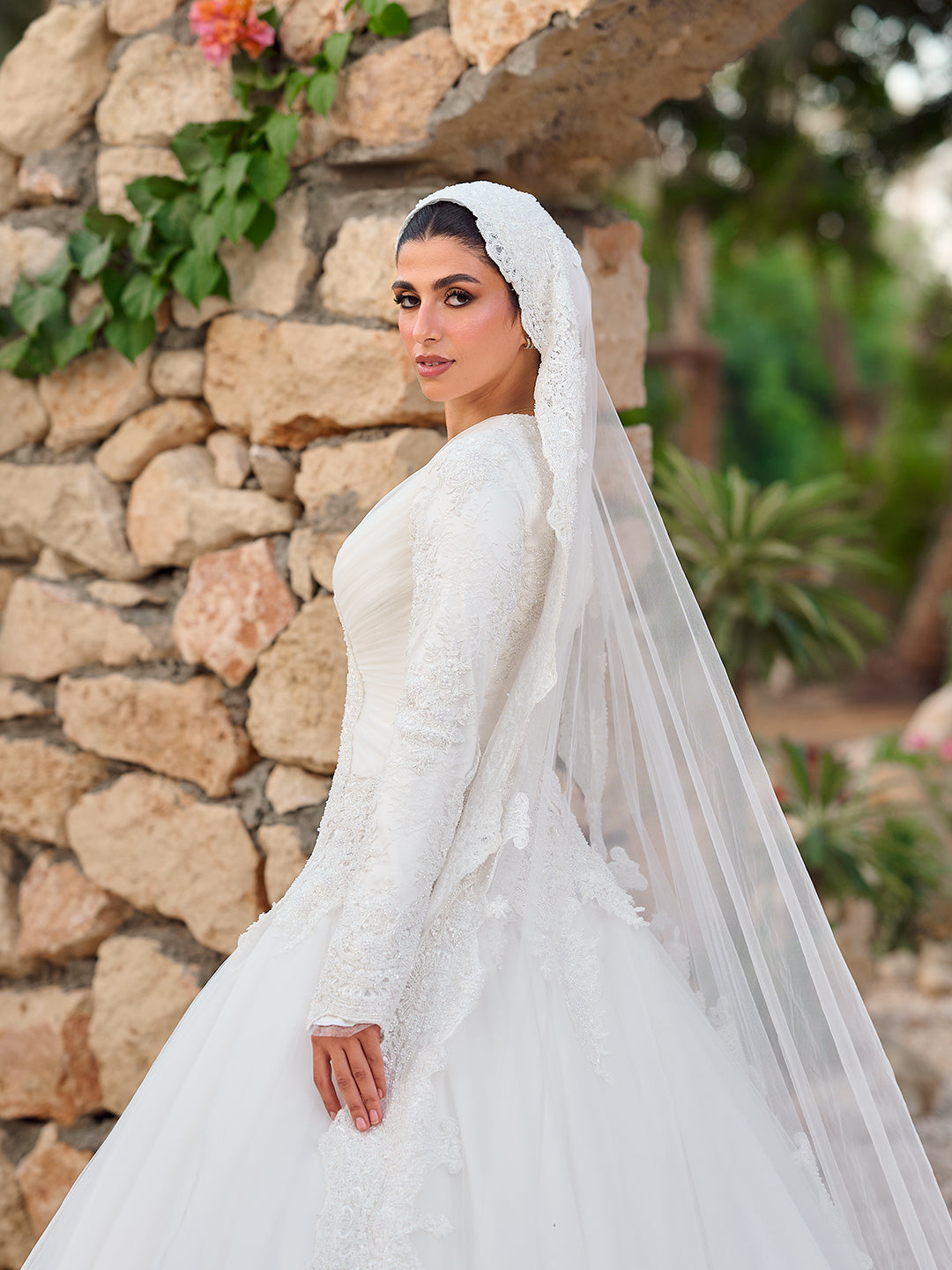 Ornate Lace Bridal Dress