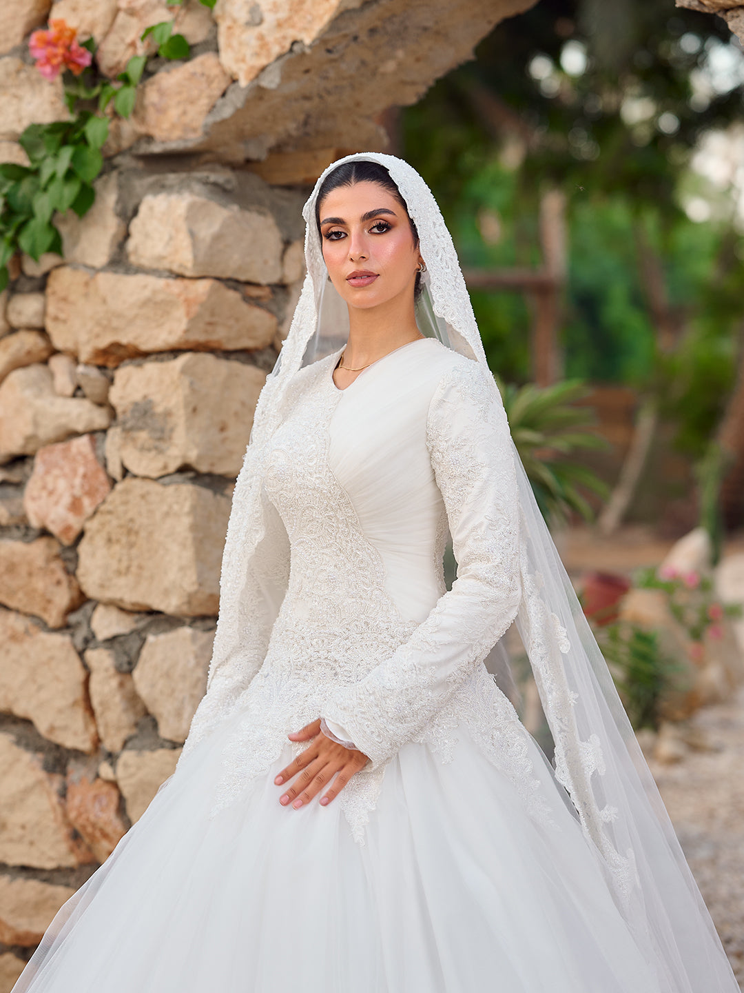 Ornate Lace Bridal Dress