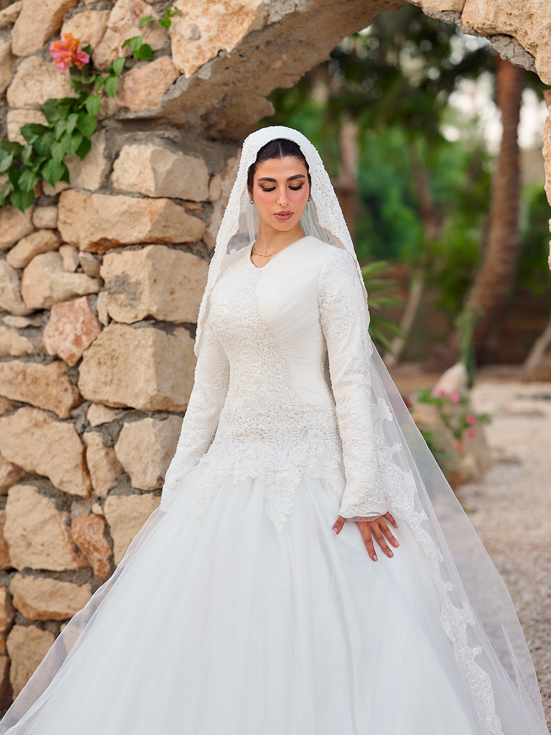 Ornate Lace Bridal Dress