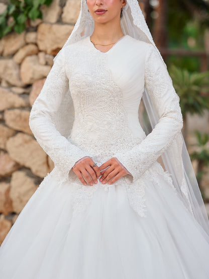 Ornate Lace Bridal Dress