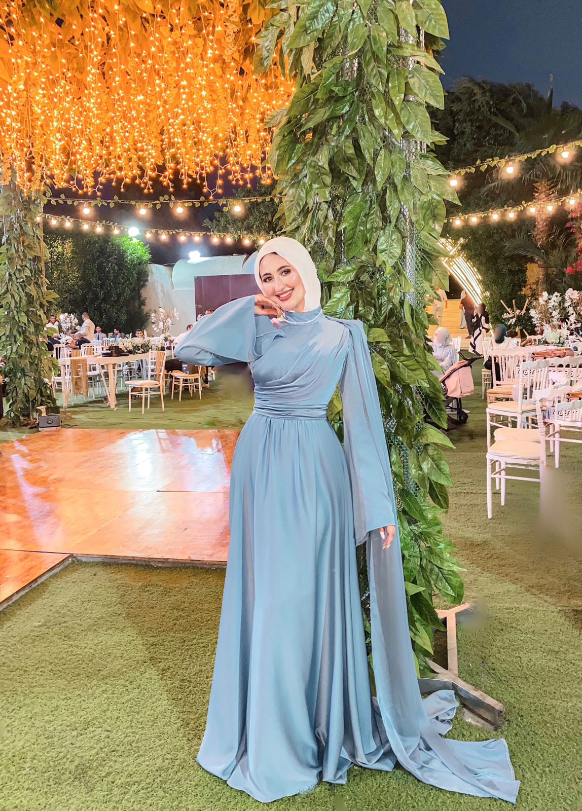 Bridesmaid on sale hijab dress