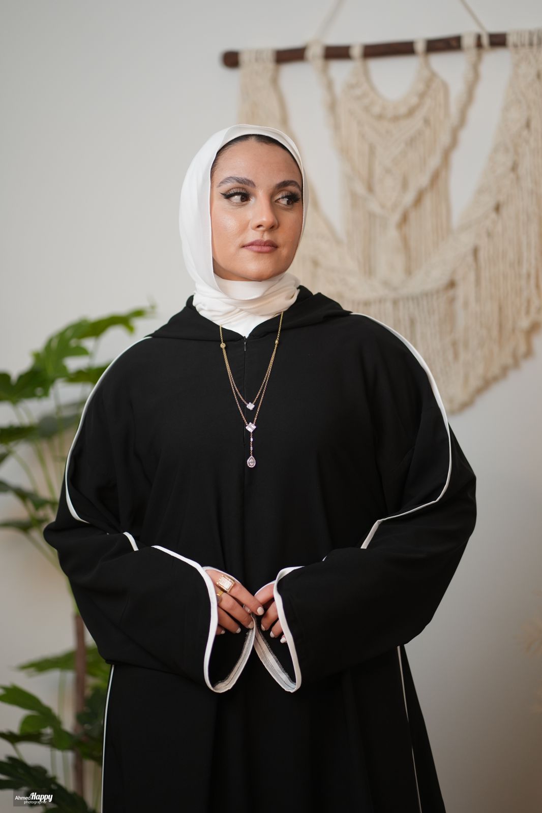 Black Ramadan Abaya