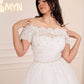 Off-shoulder Lace Bridal Dress