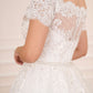 Off-shoulder Lace Bridal Dress