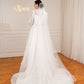 Off-white Lace Simple Bridal Dress