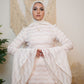 Off-white Mermaid Bridal Dress