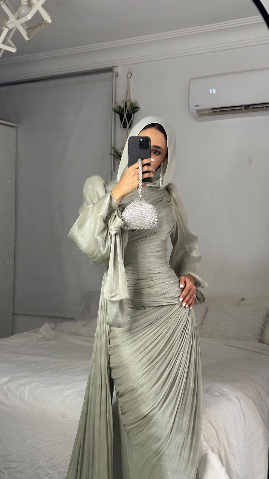 ASHLEY DRESS - STRIPE ME MINT main image 0