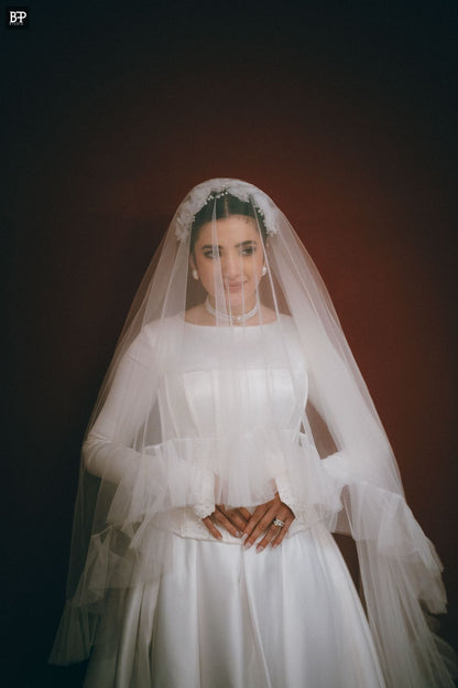 Satin Corset Wedding Dress