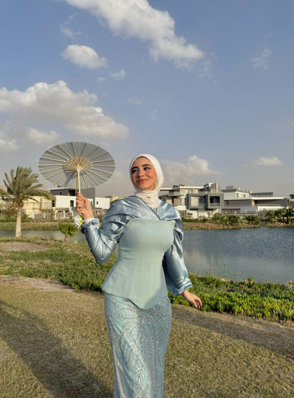 Corset Soirée 3-Piece Dress Set