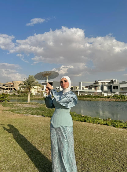 Corset Soirée 3-Piece Dress Set