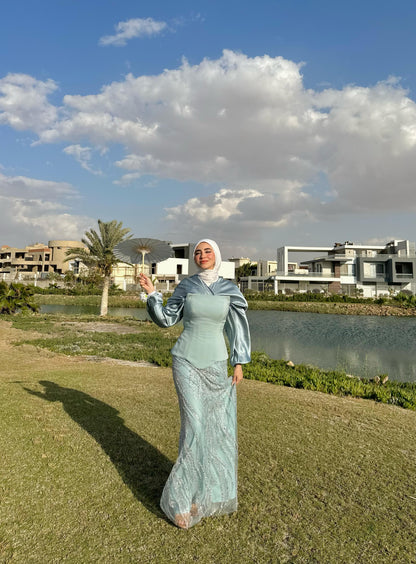 Corset Soirée 3-Piece Dress Set