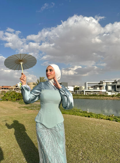 Corset Soirée 3-Piece Dress Set