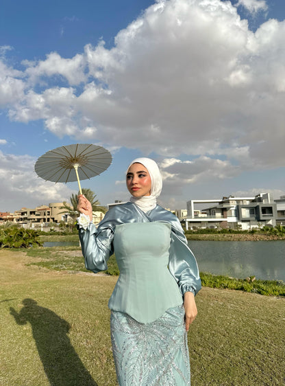 Corset Soirée 3-Piece Dress Set