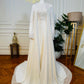 Off-white Bridal Chiffon Dress