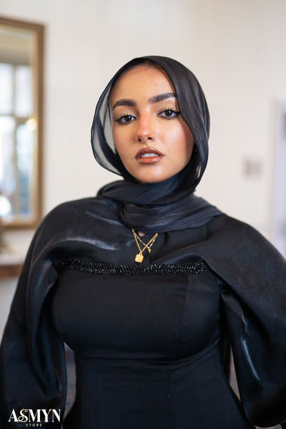 Black Corset 3-pieces Soiree Jumpsuit