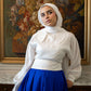 Off-white Collar Soiree Blouse