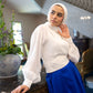 Off-white Collar Soiree Blouse