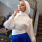 Off-white Collar Soiree Blouse